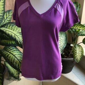 Danskin Now purple active tee